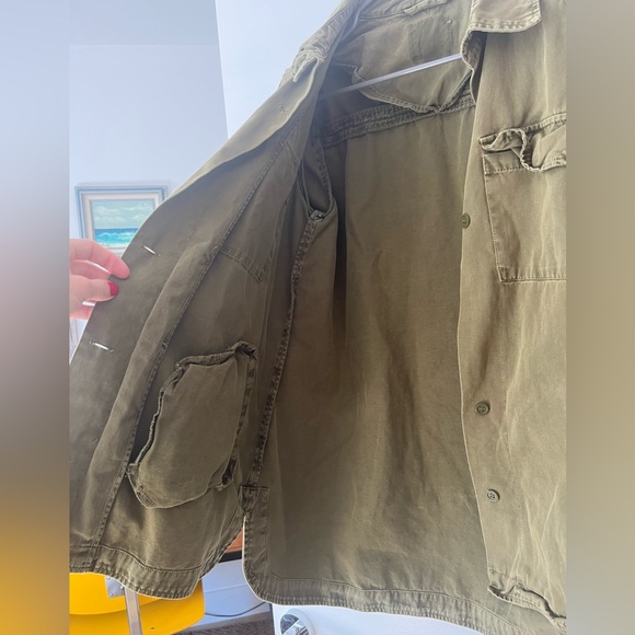 Military style jacket, cotton - Picture 3 of 8